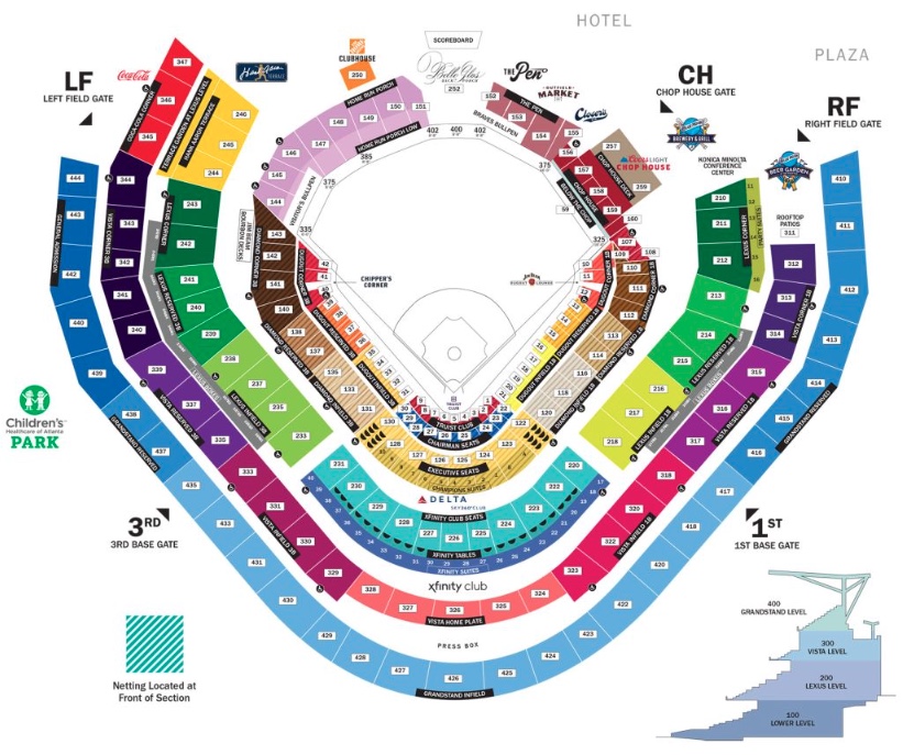 Truist Park Seating Chart